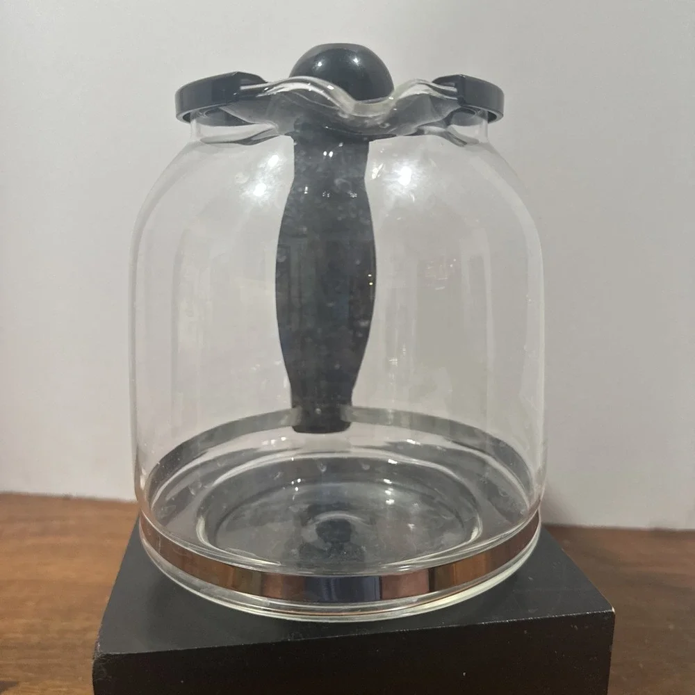 Replacement Carafe 12 Cup Coffee‎ Maker Glass Pot Lid Brewing Bean Roast Blend